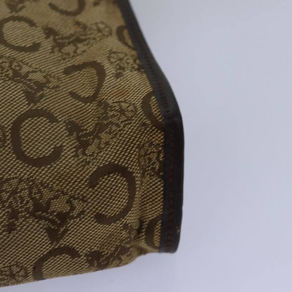 CELINE C Macadam Canvas Clutch Bag Beige Auth bs14954 - Picture 16 of 16